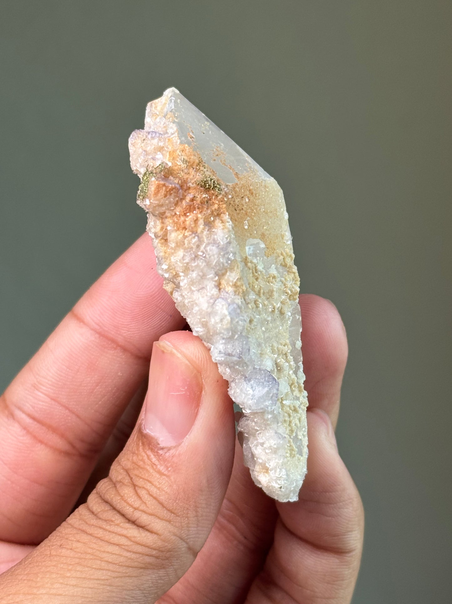 Quartz, Fluorite & Dolomite