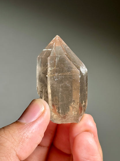 Smoky Quartz with Rutile