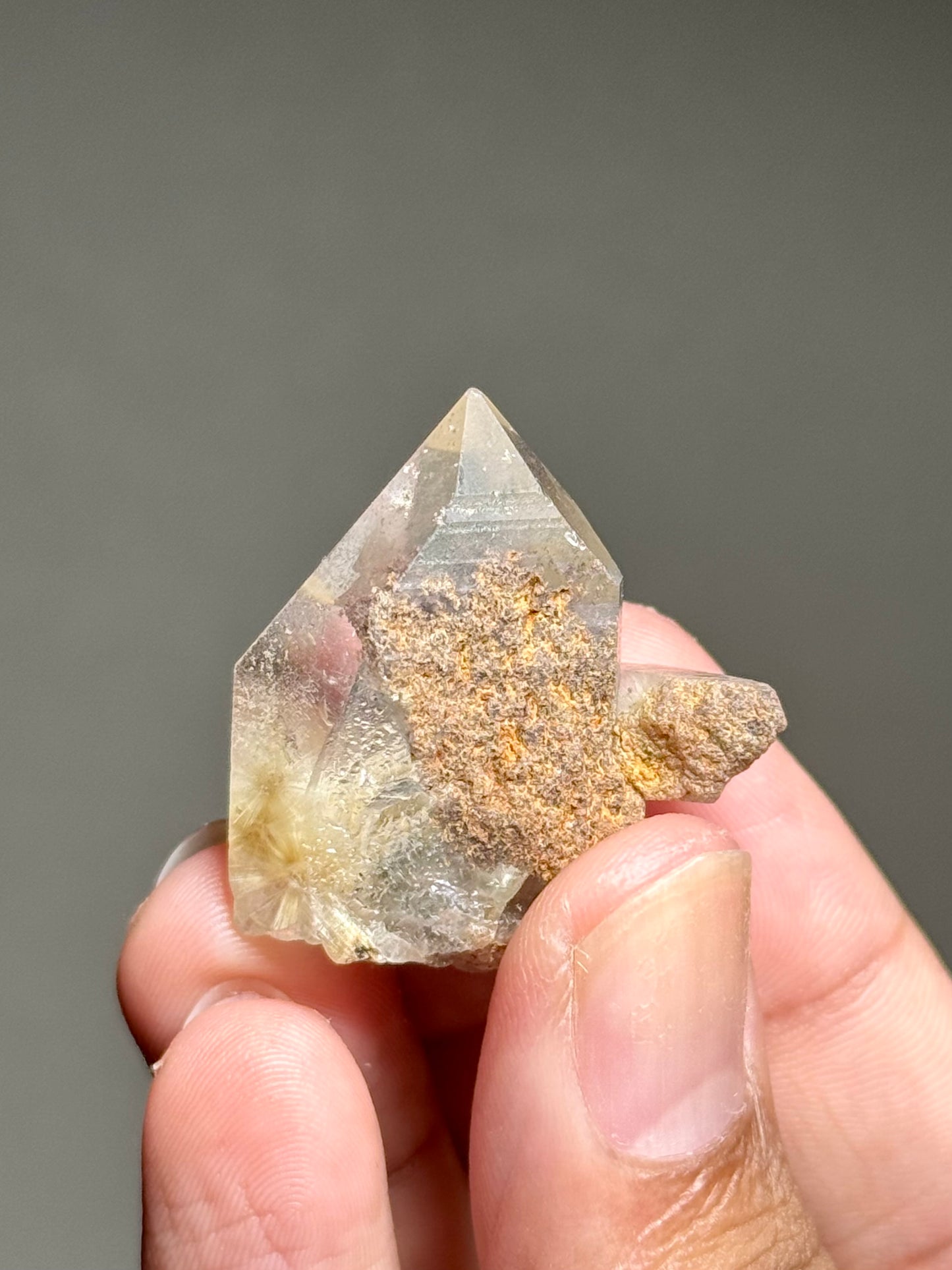 Dandelion Rutile in Quartz