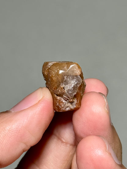 Semi-Polished Himalayan Quartz with Rutile