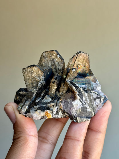 Ferberite & Fluorite