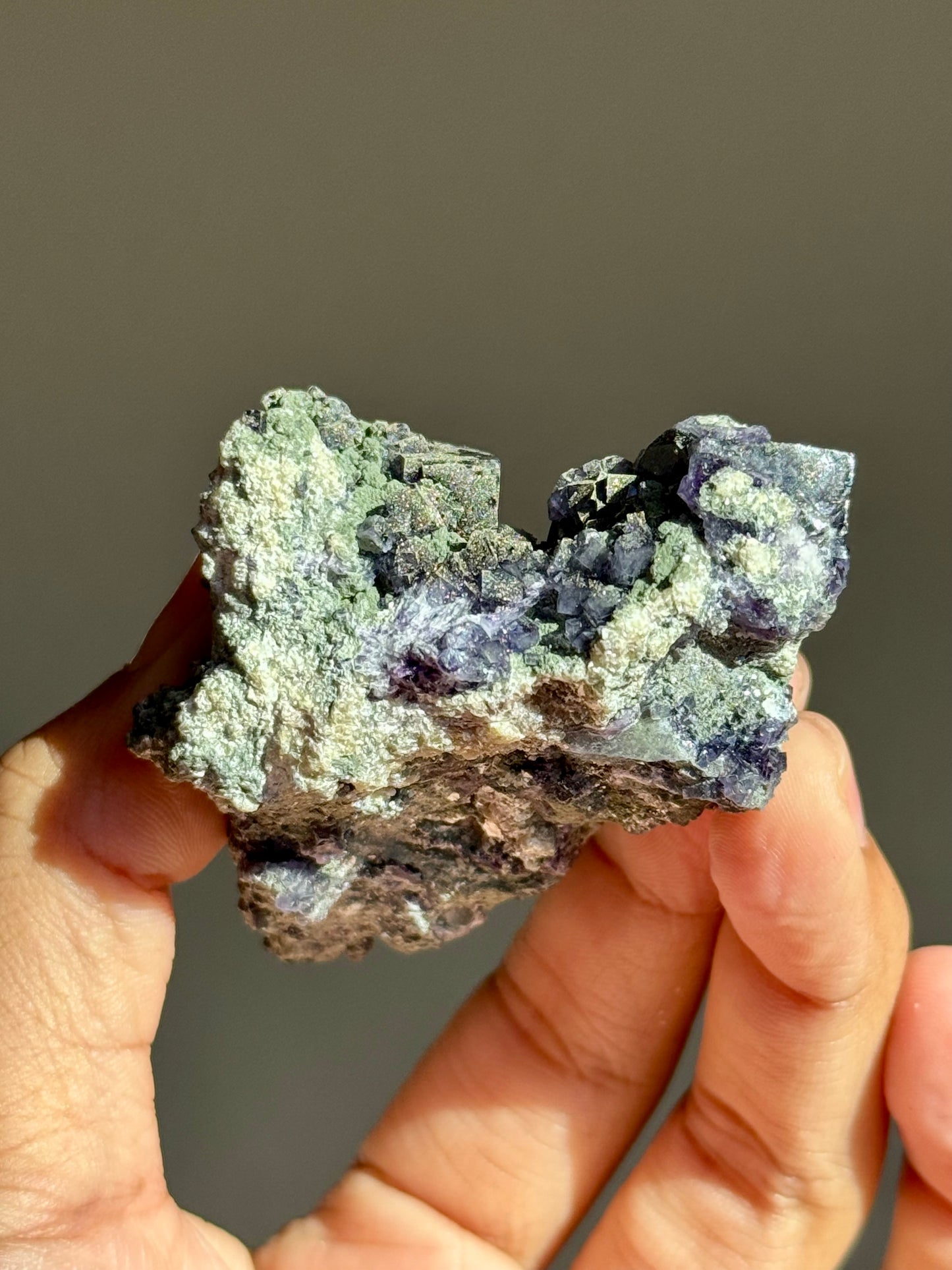 Fluorite & Pyrite
