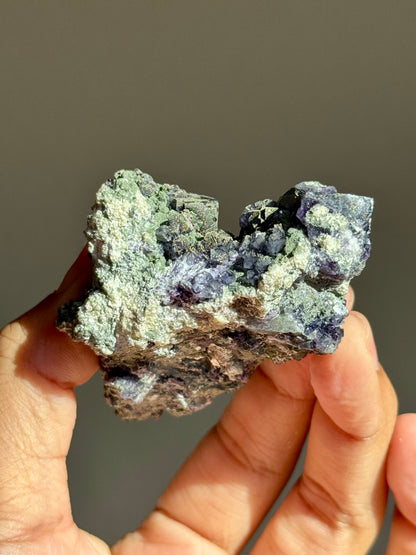 Fluorite & Pyrite