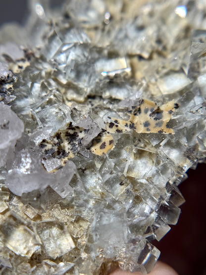 Fluorite & Calcite w/Dendrites