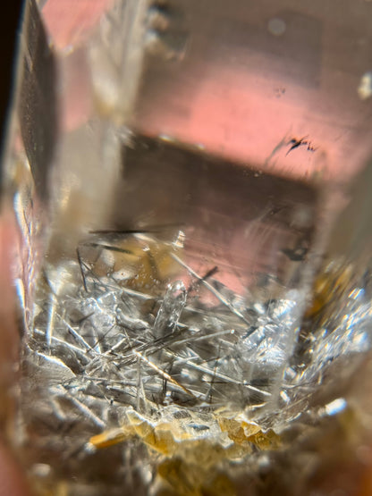 Rutile in Quartz