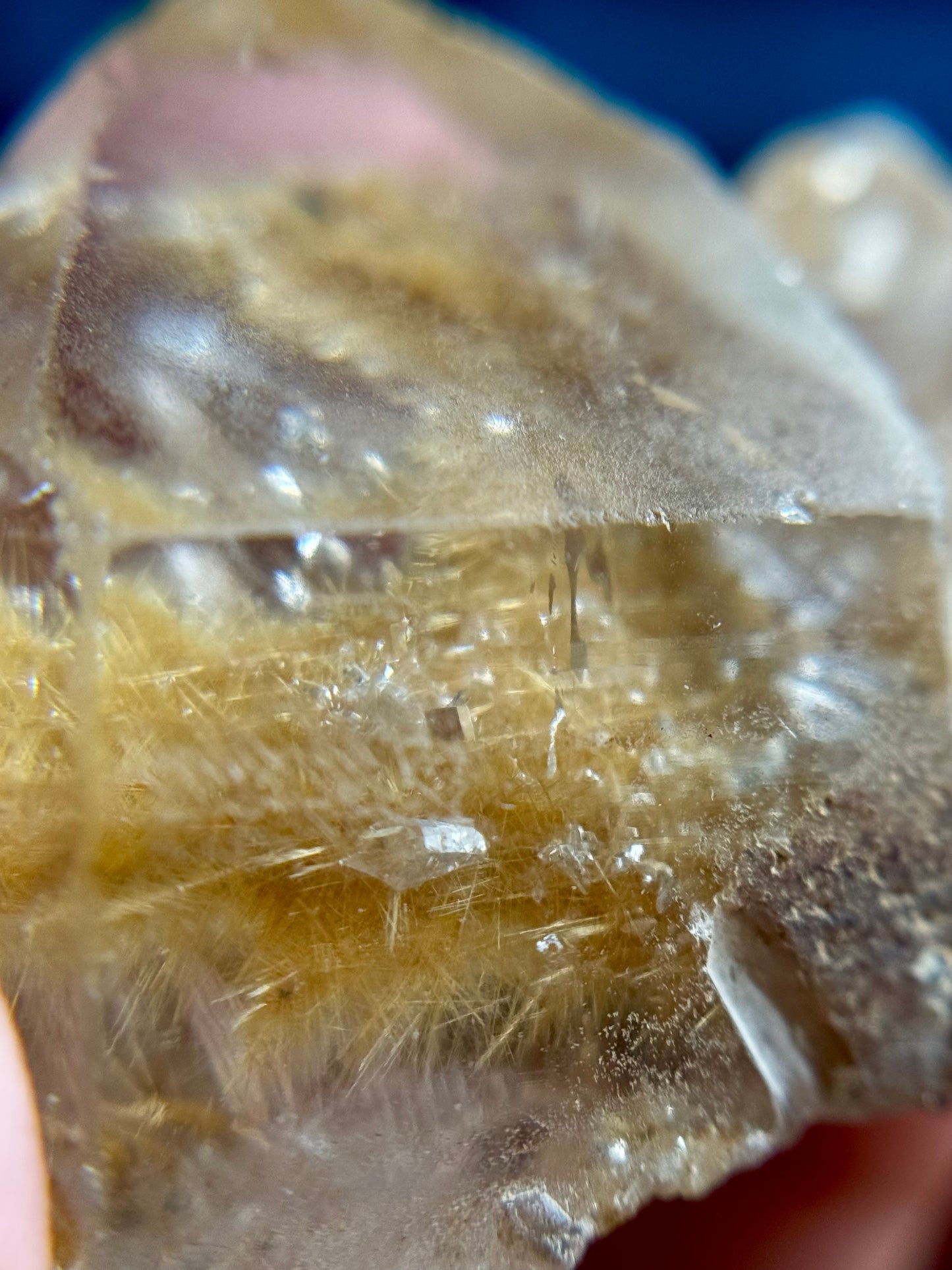 Rutile in Quartz
