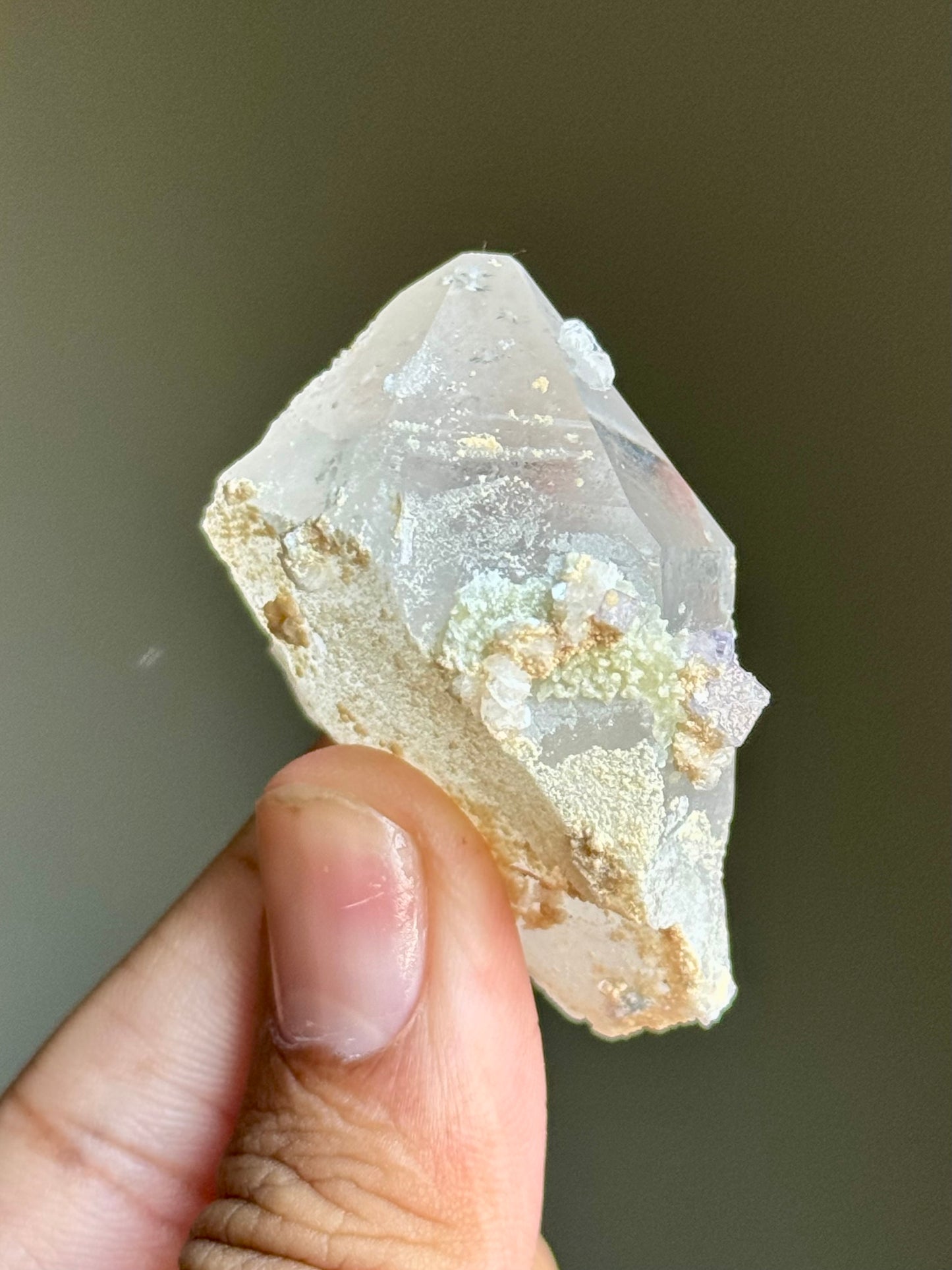 Quartz, Fluorite, Calcite & Dolomite
