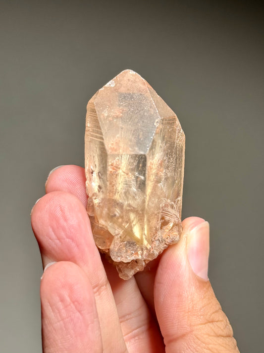Rutile in Quartz