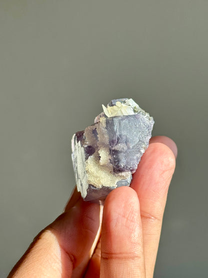 Fluorite & Calcite