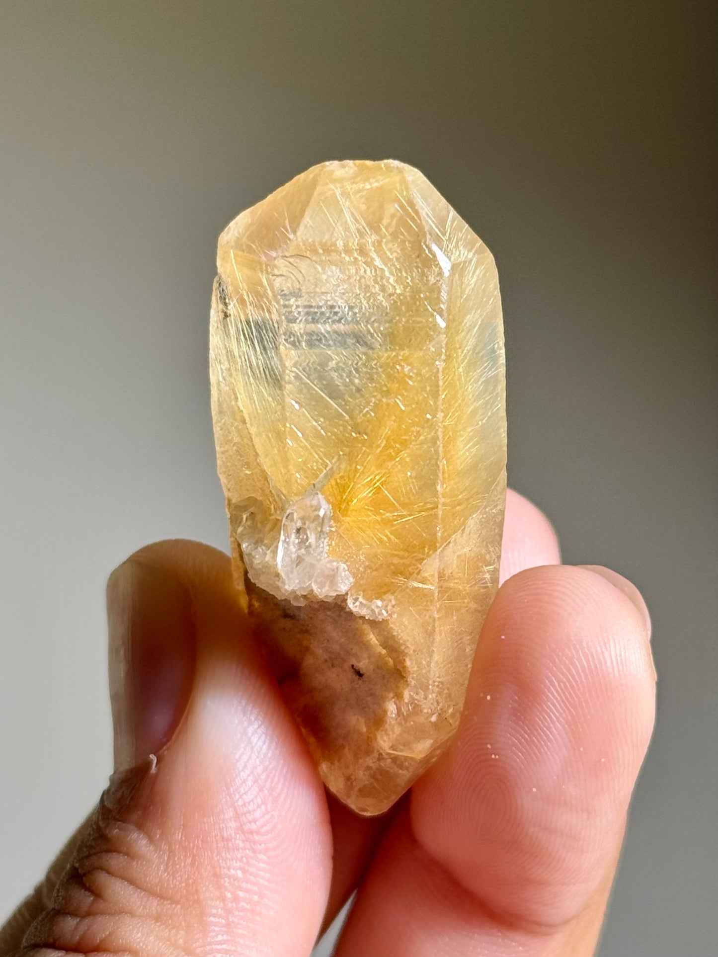 Rutile in Quartz