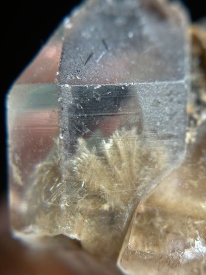 Rutile in Quartz
