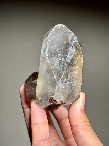 Rutile in Quartz