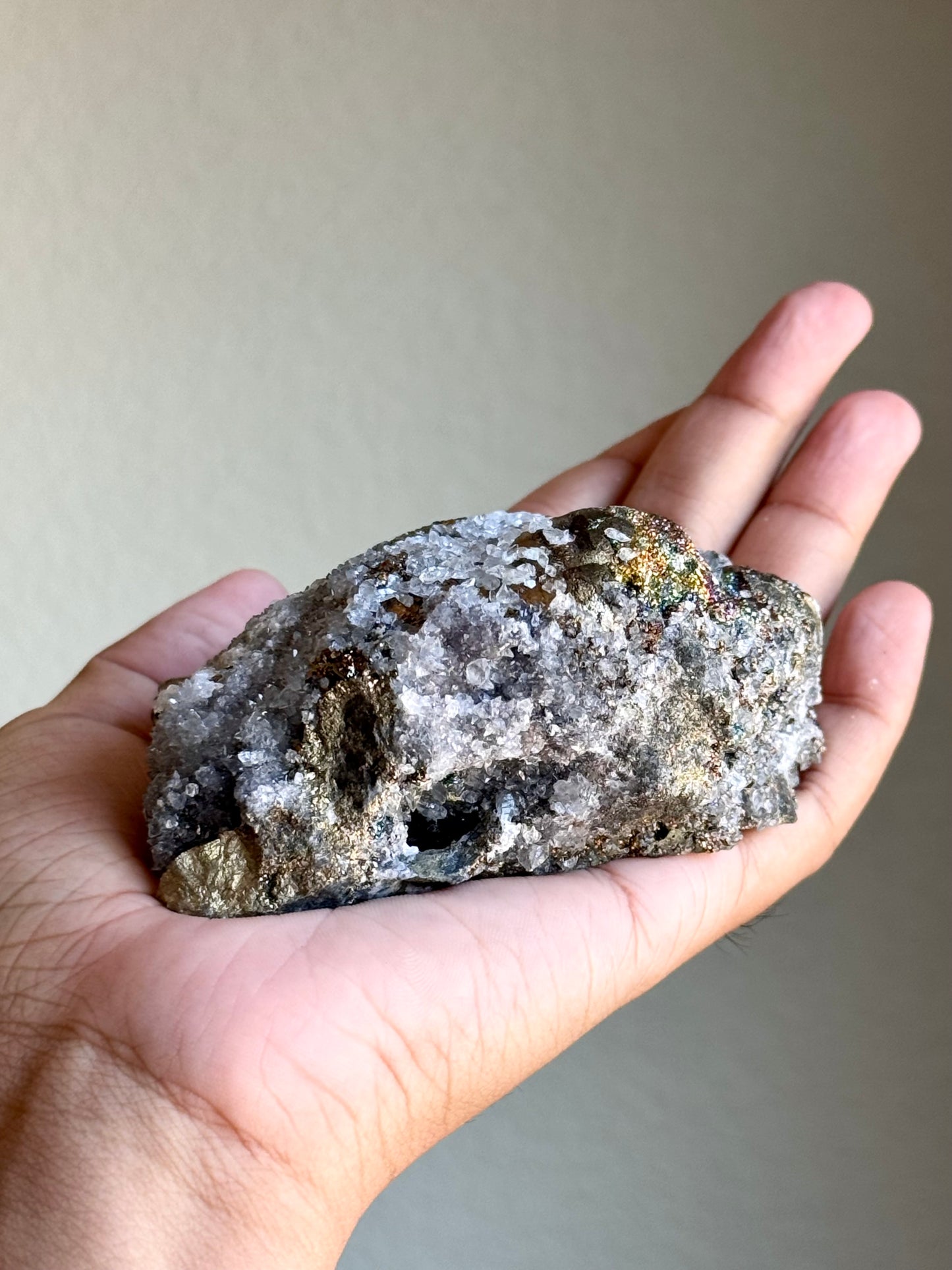 Pyrite & Calcite
