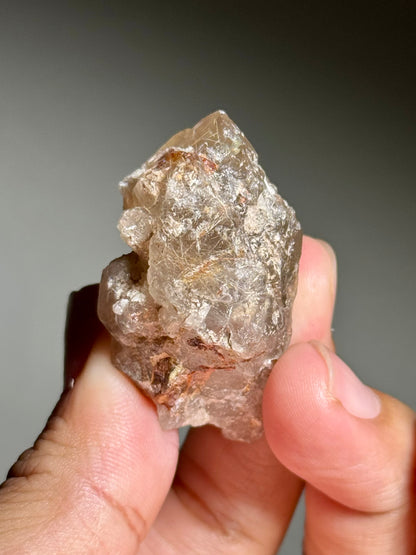 Smoky Quartz with Rutile