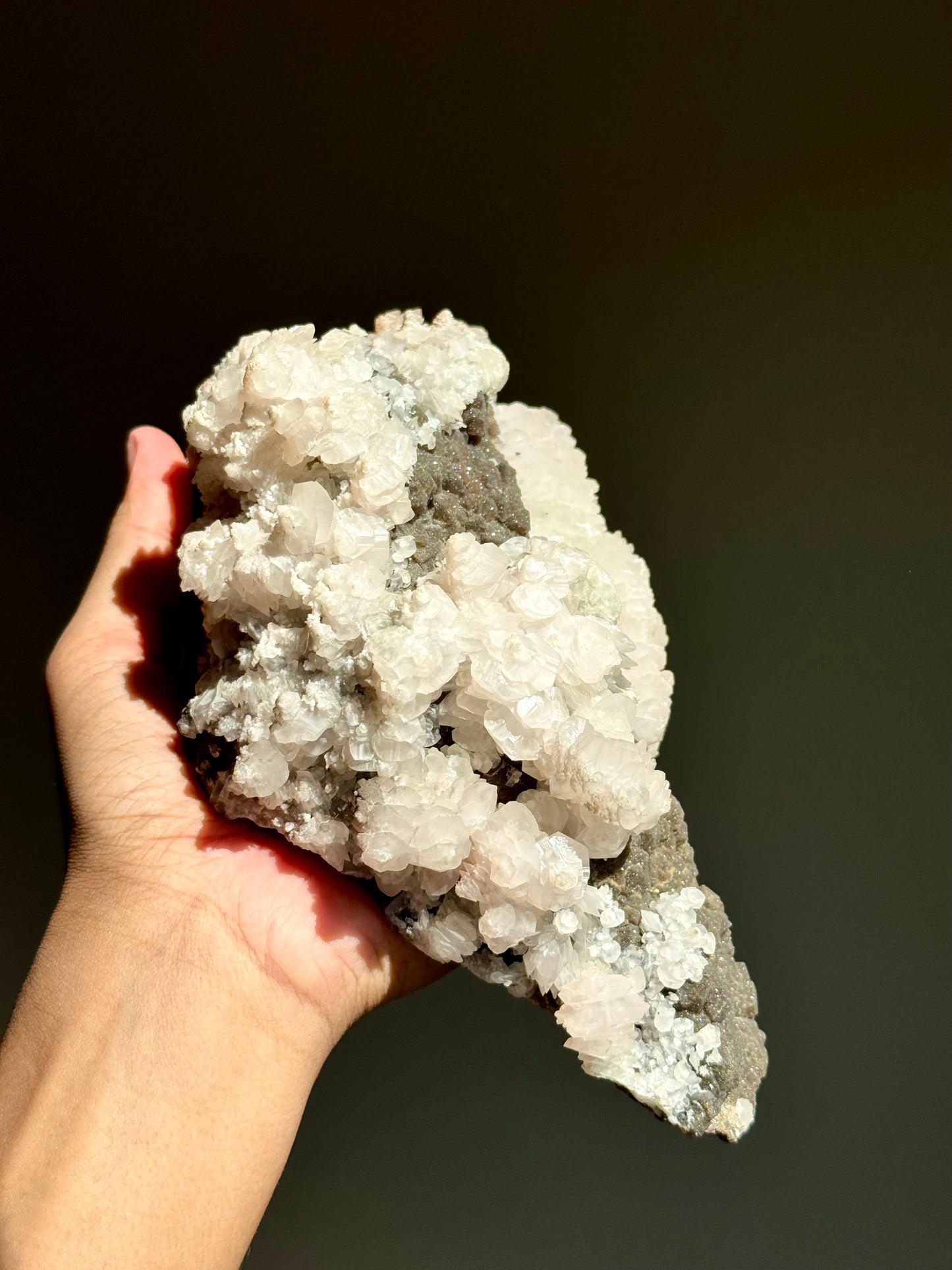 Andradite Garnet & Calcite