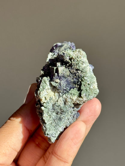 Fluorite & Pyrite