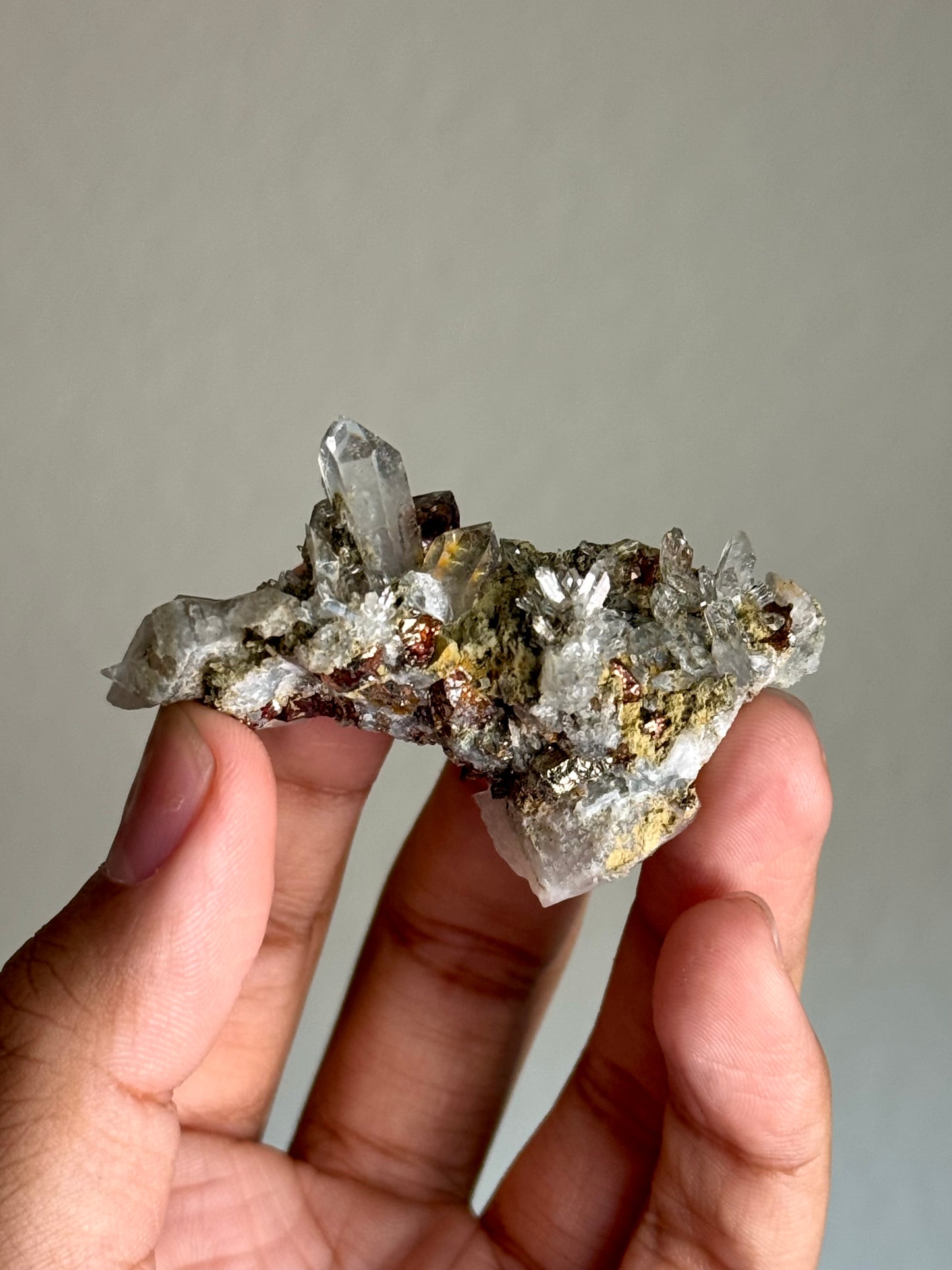 Quartz & Pyrite