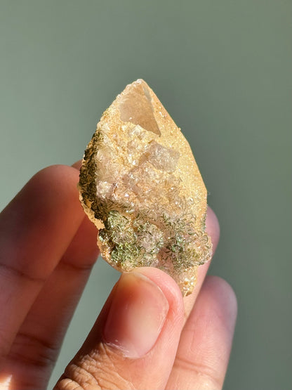 Quartz, Fluorite & Calcite