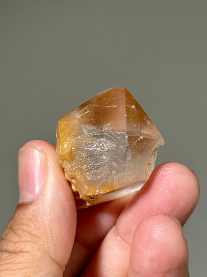 Semi-Polished Himalayan Quartz with Rutile