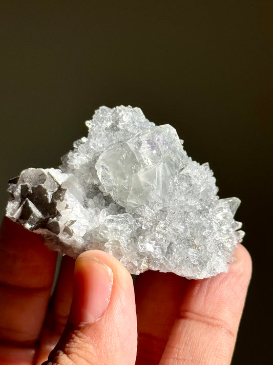 Fluorite & Quartz