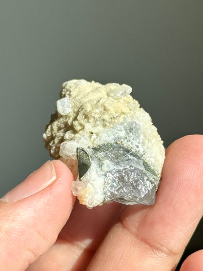 Quartz, Pyrite, Calcite & Dolomite
