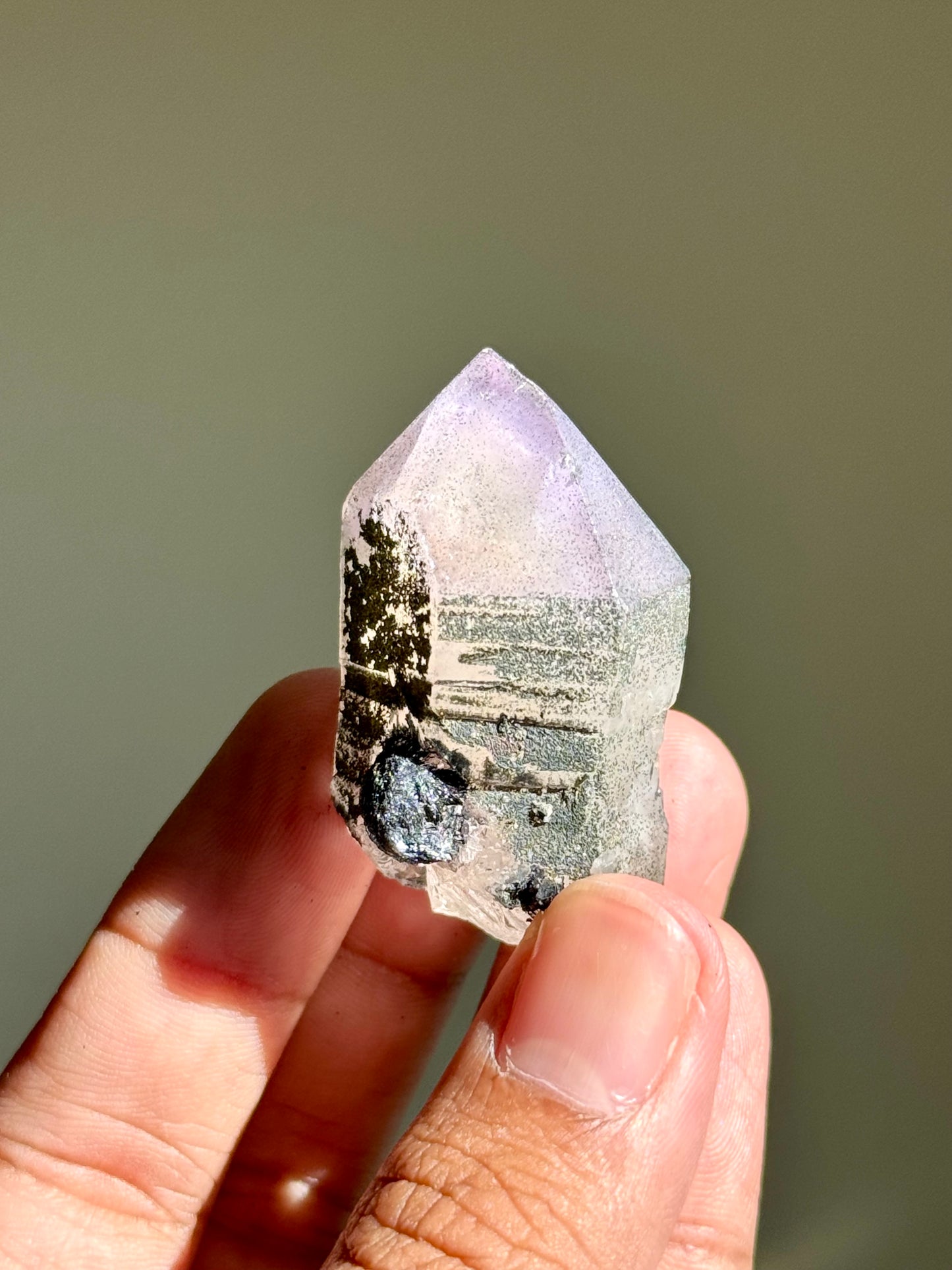 Amethyst & Hematite