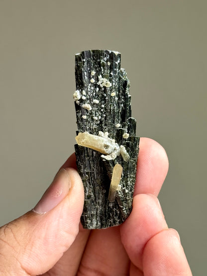 Hedenbergite & Quartz