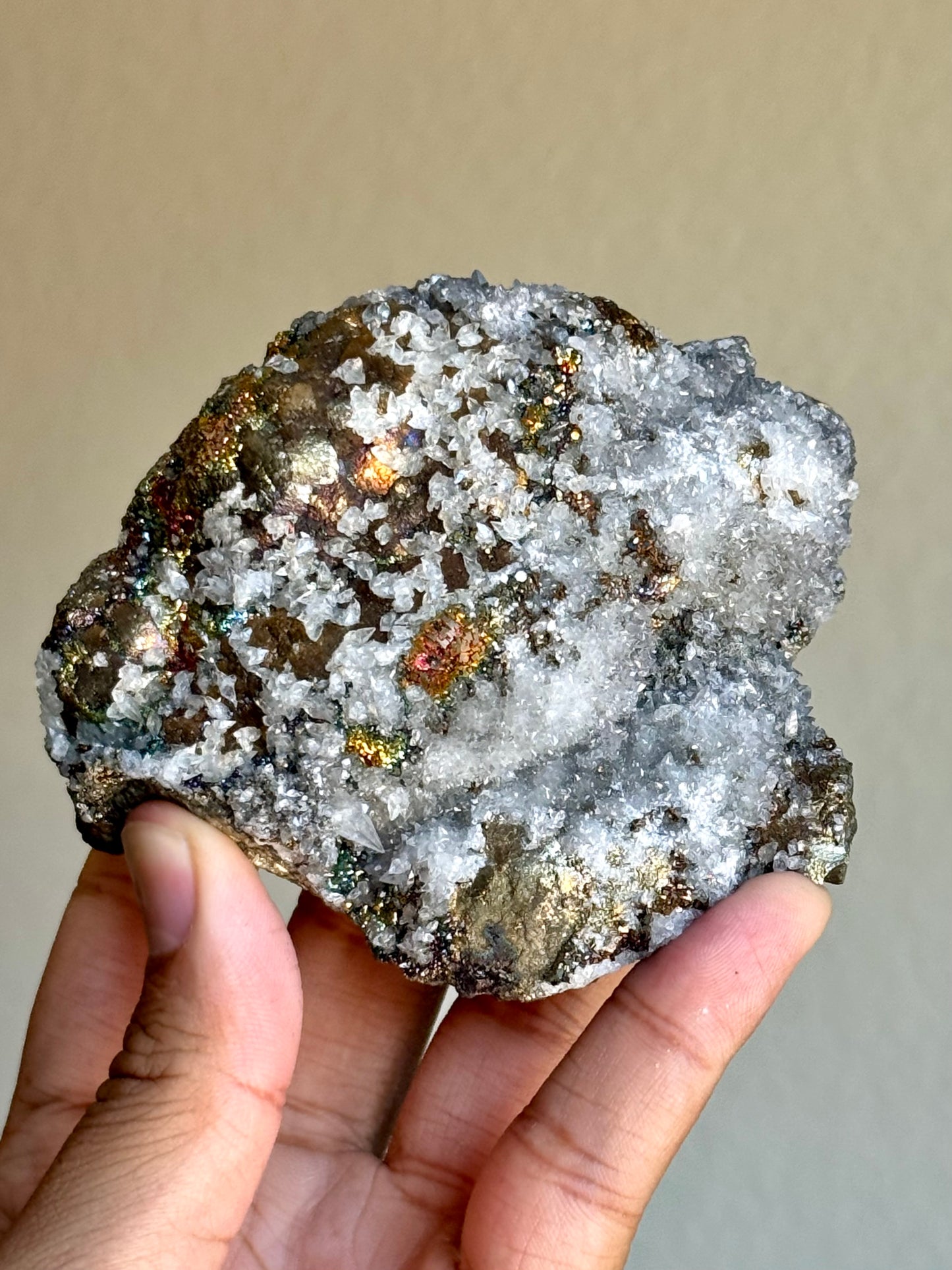 Pyrite & Calcite