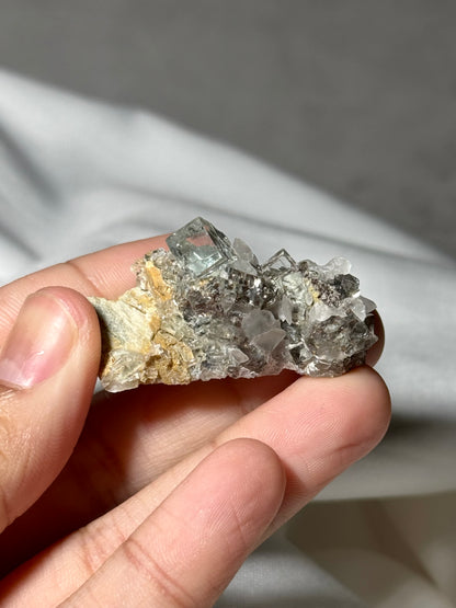 Fluorite & Calcite w/Dendrites