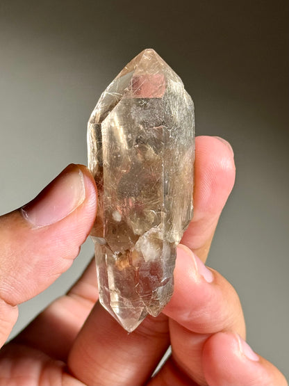 Smoky Quartz with Rutile (DT)
