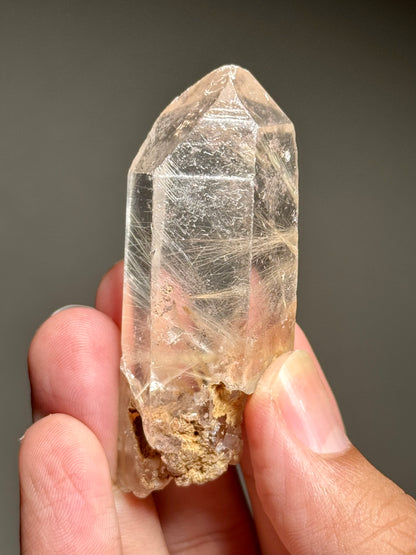 Rutile in Quartz