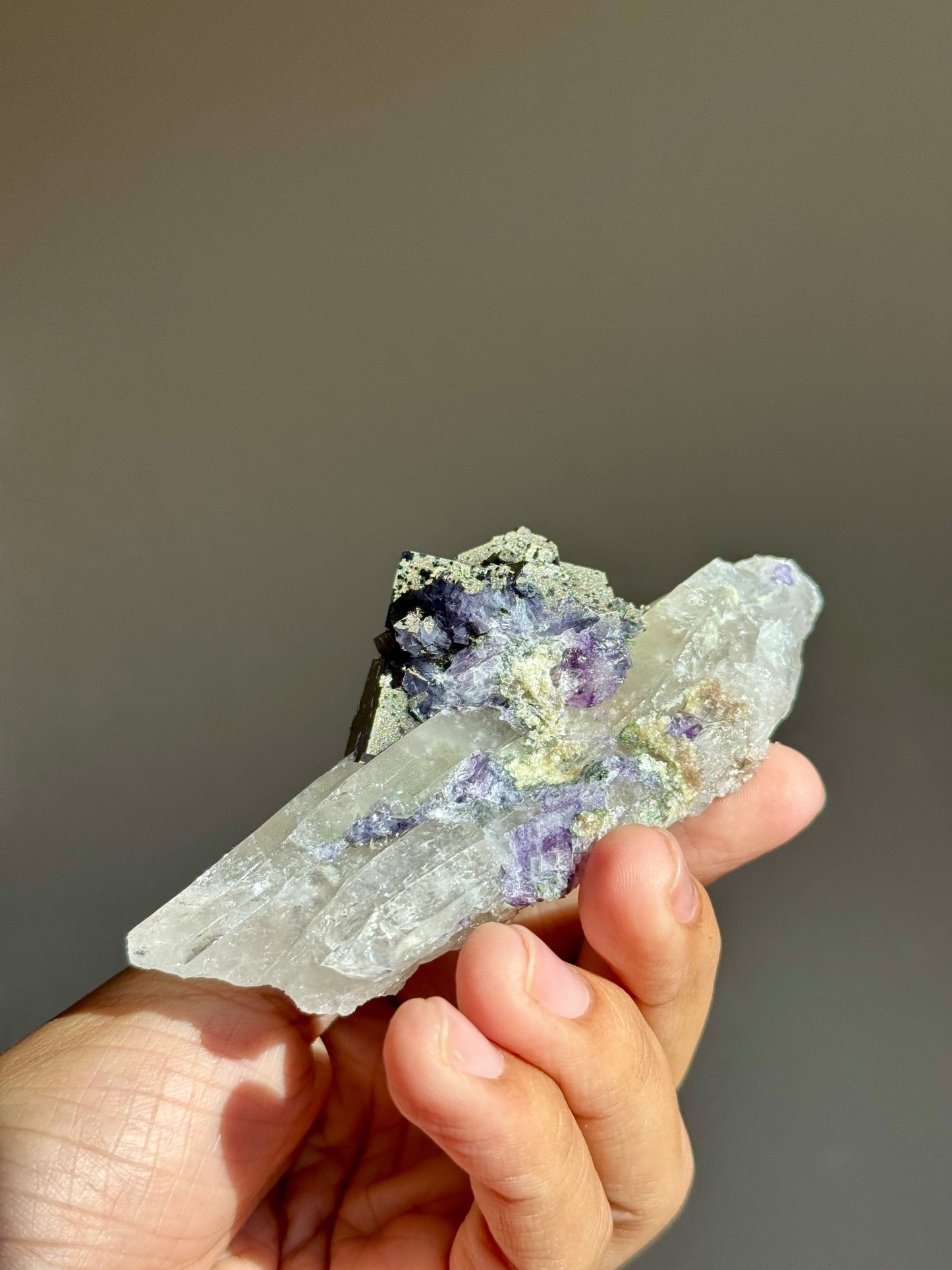 Fluorite & Pyrite