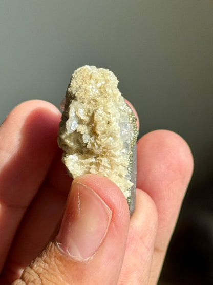 Quartz, Pyrite, Calcite & Dolomite