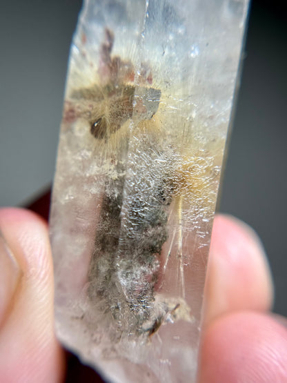 Dandelion Rutile in Quartz