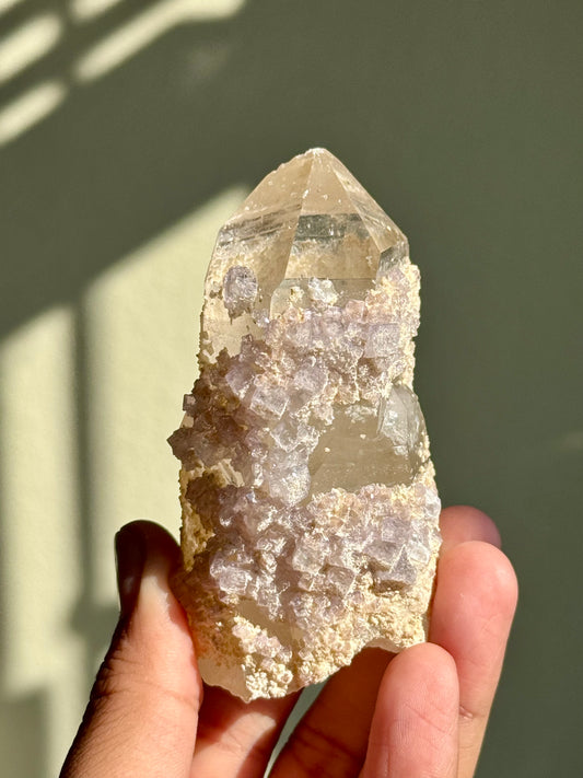 Quartz & Fluorite