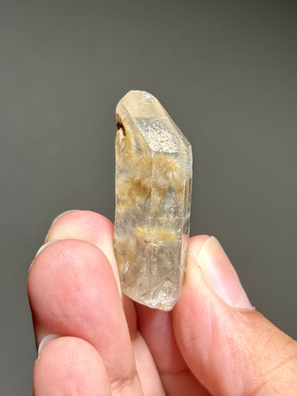 Dandelion Rutile in Quartz
