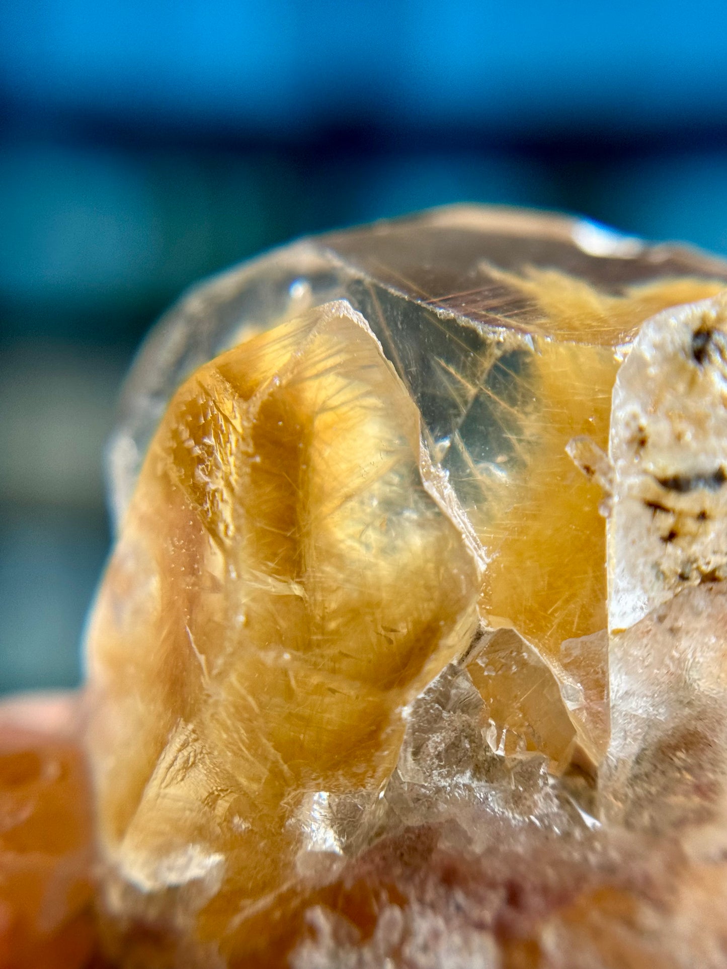 Rutile in Quartz