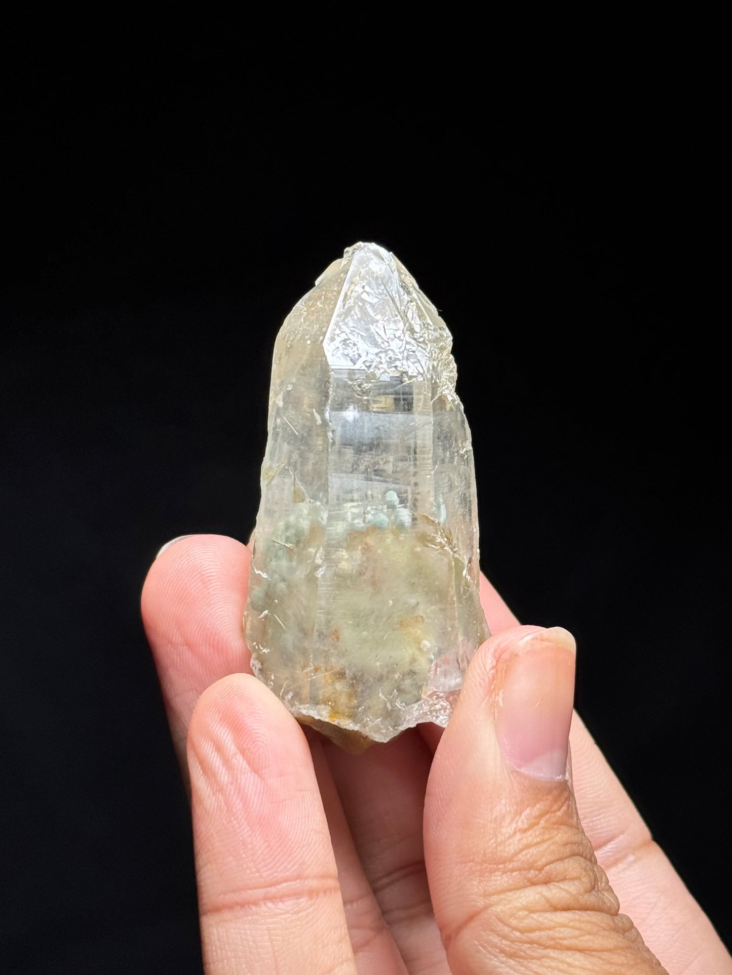 Cookite & Tremolite in Quartz