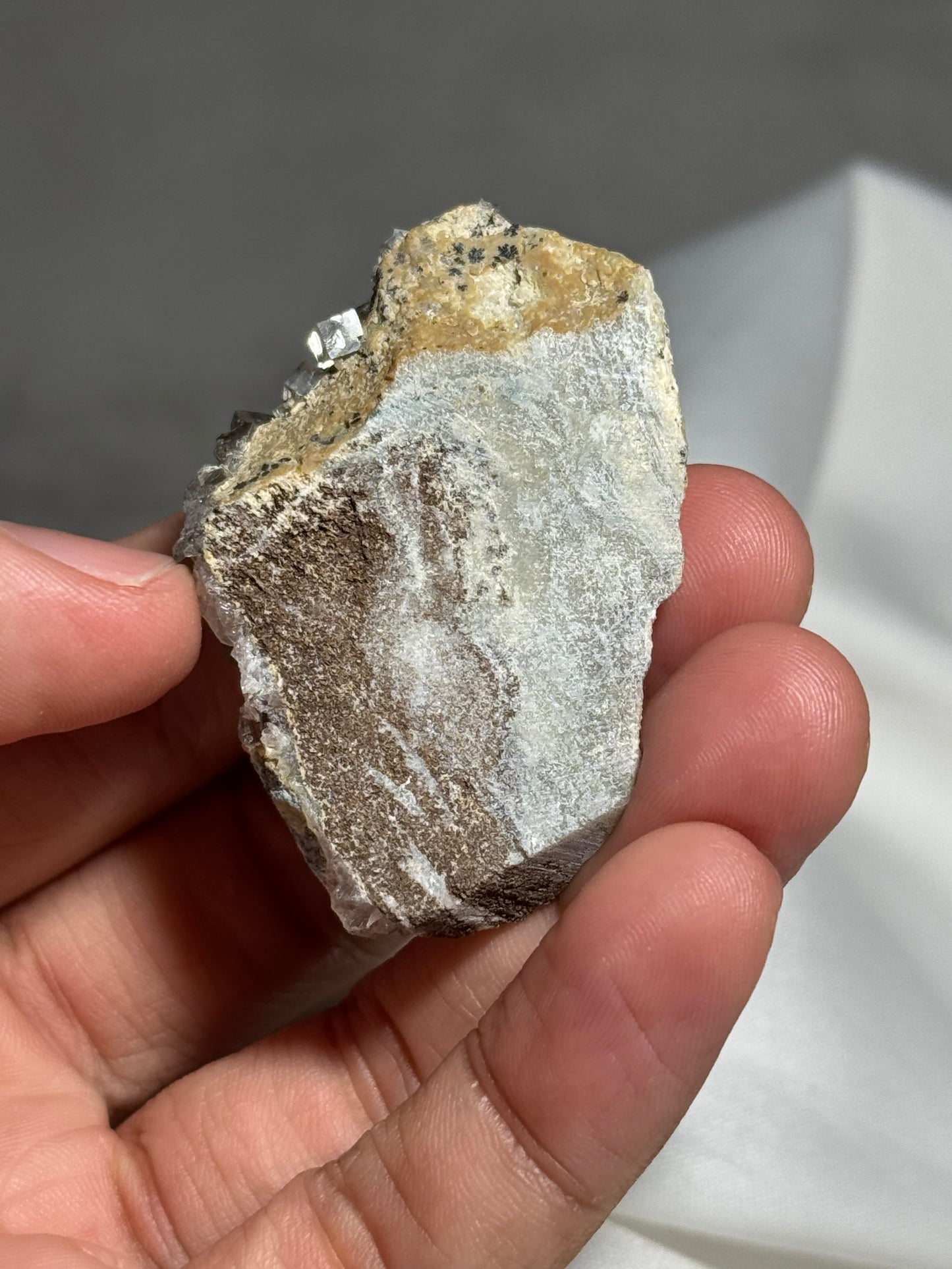 Fluorite & Calcite w/Dendrites