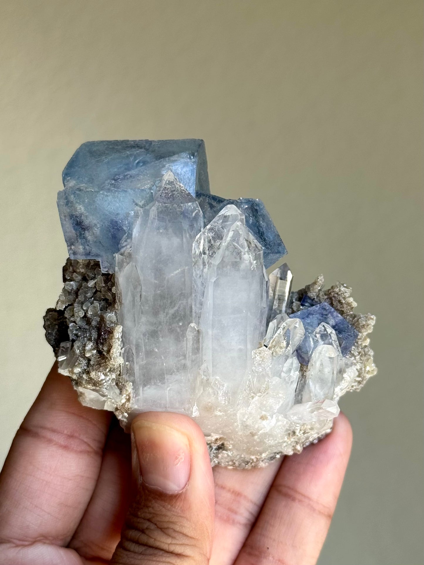 Quartz & Fluorite