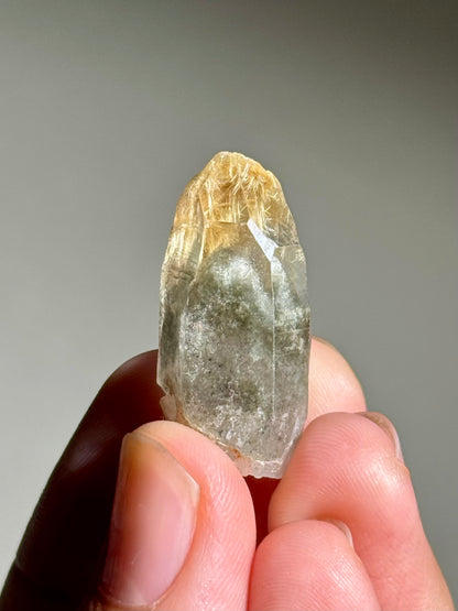 Rutile in Quartz