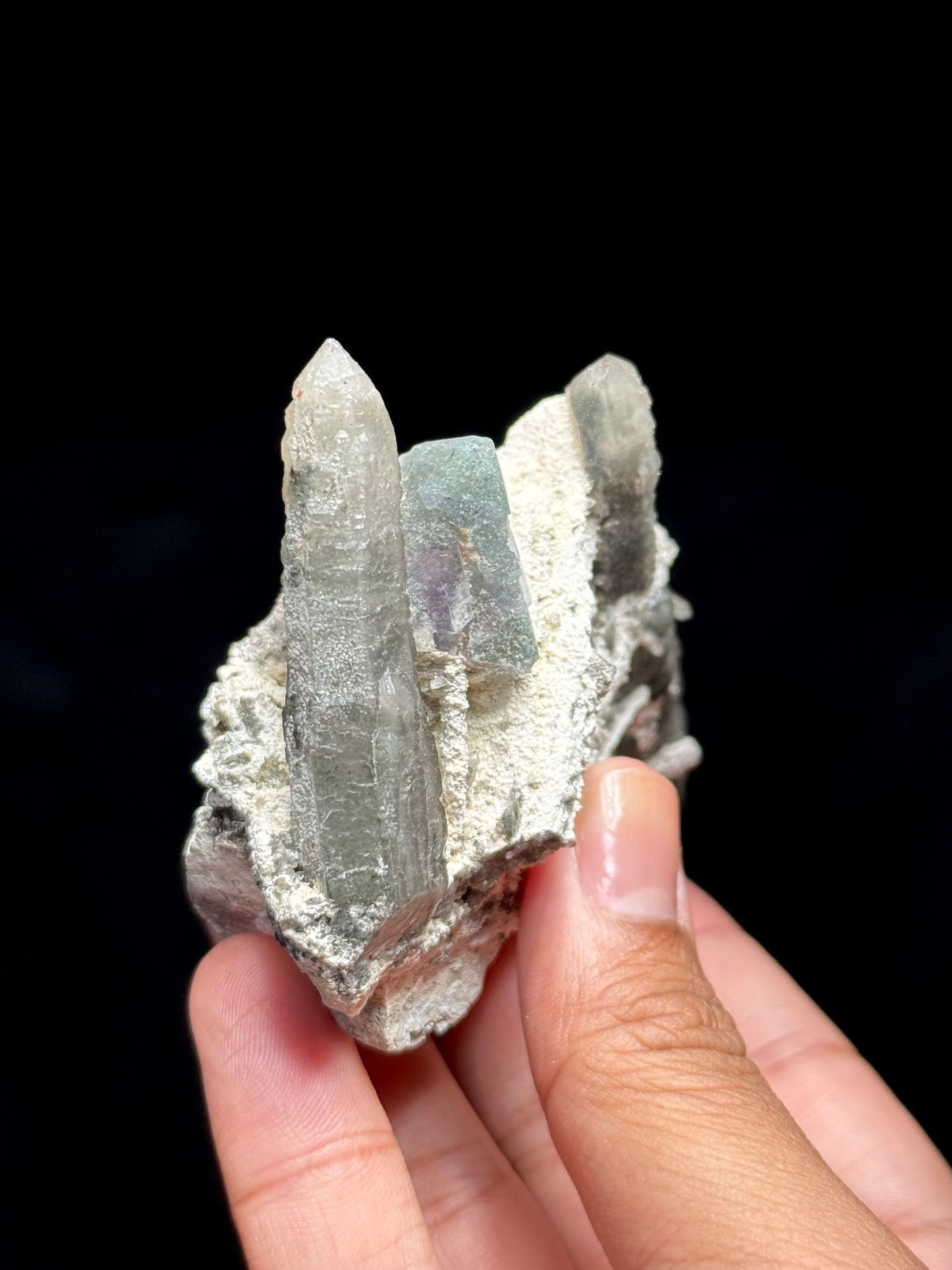 Smoky Quartz & Fluorite