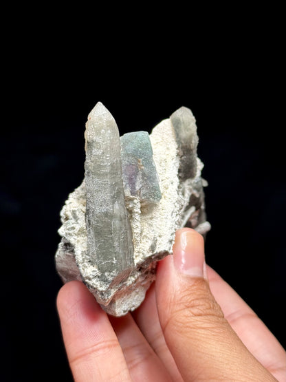 Smoky Quartz & Fluorite