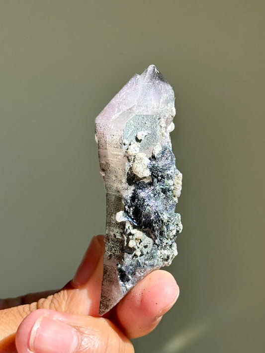Amethyst & Hematite