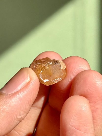 Semi-Polished Himalayan Quartz with Rutile