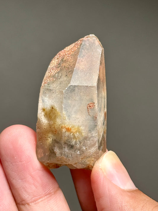 Dandelion Rutile in Quartz