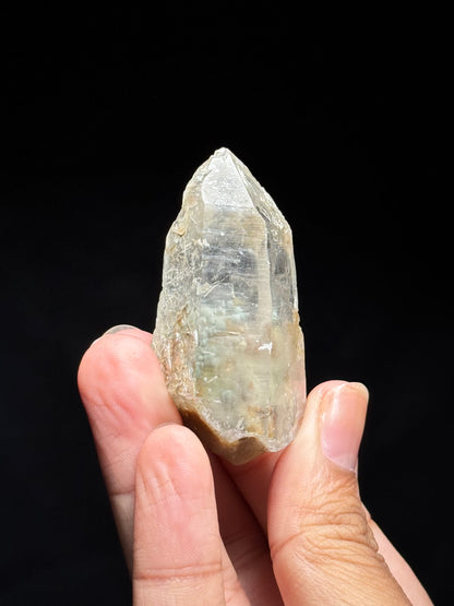 Cookite & Tremolite in Quartz