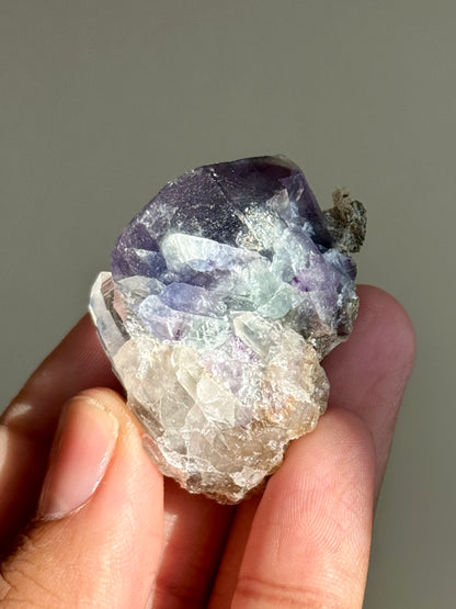 Fluorite & Quartz