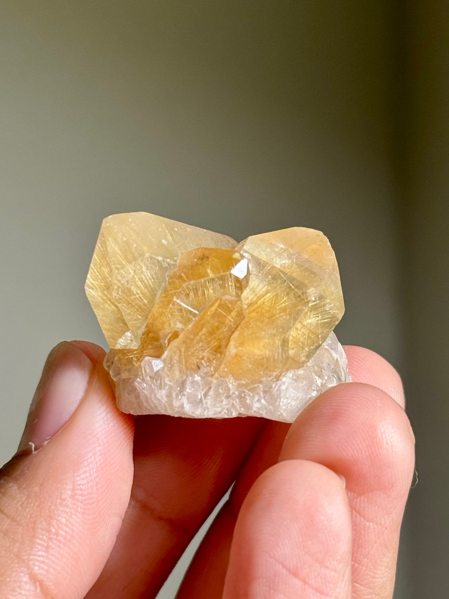 Rutile in Quartz