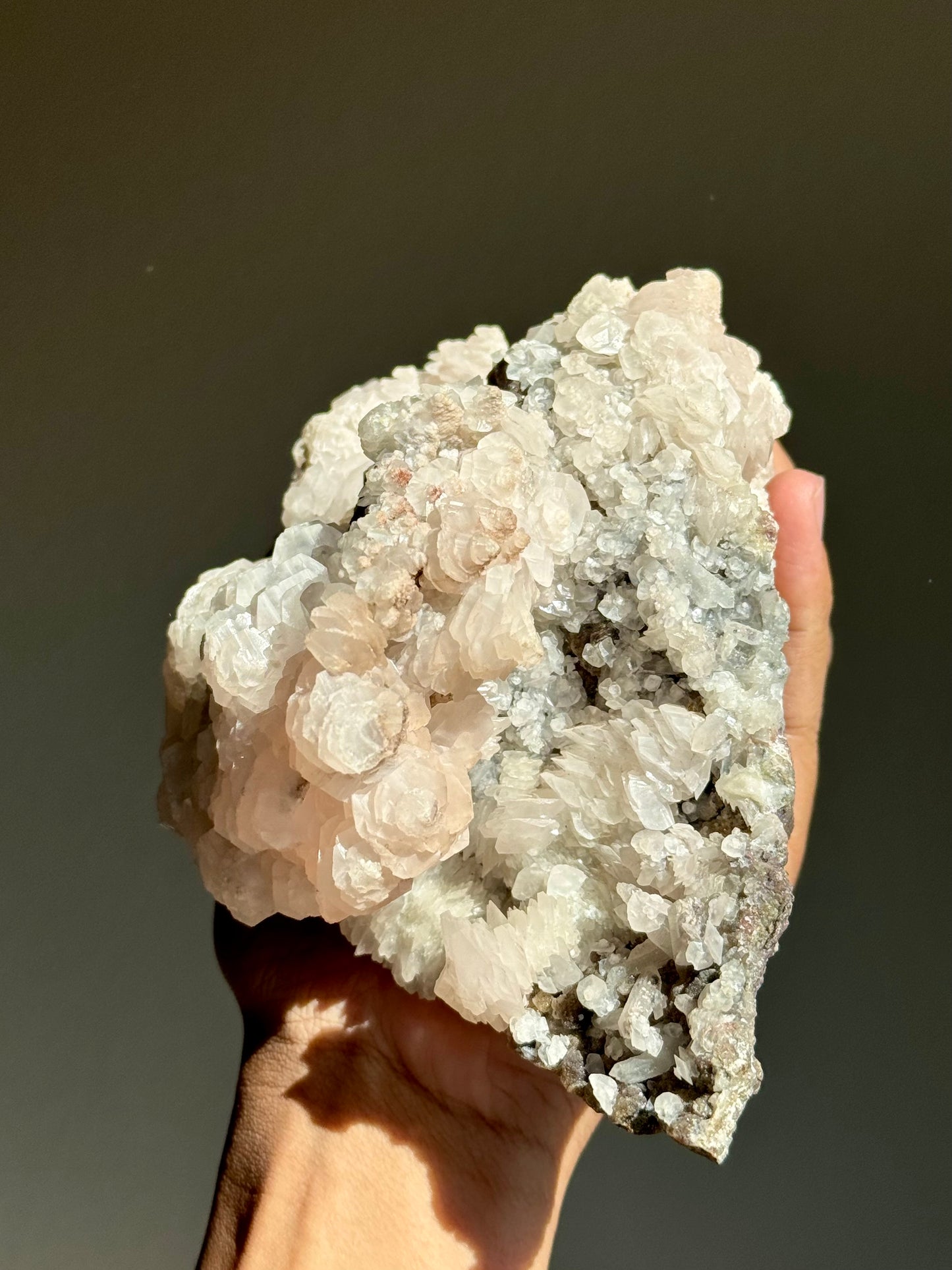 Andradite Garnet & Calcite